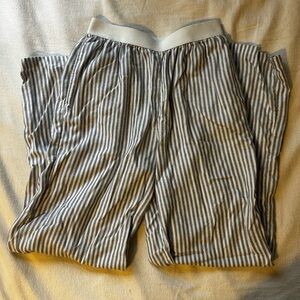 Striped Gray Men's Lounge Pants